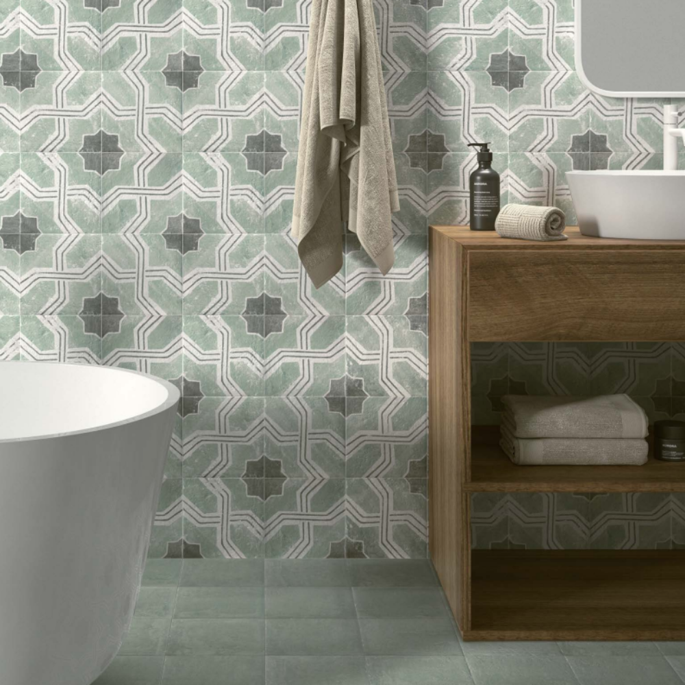 Carino Deco Iberia Porcelain Tile 20 x 20cm