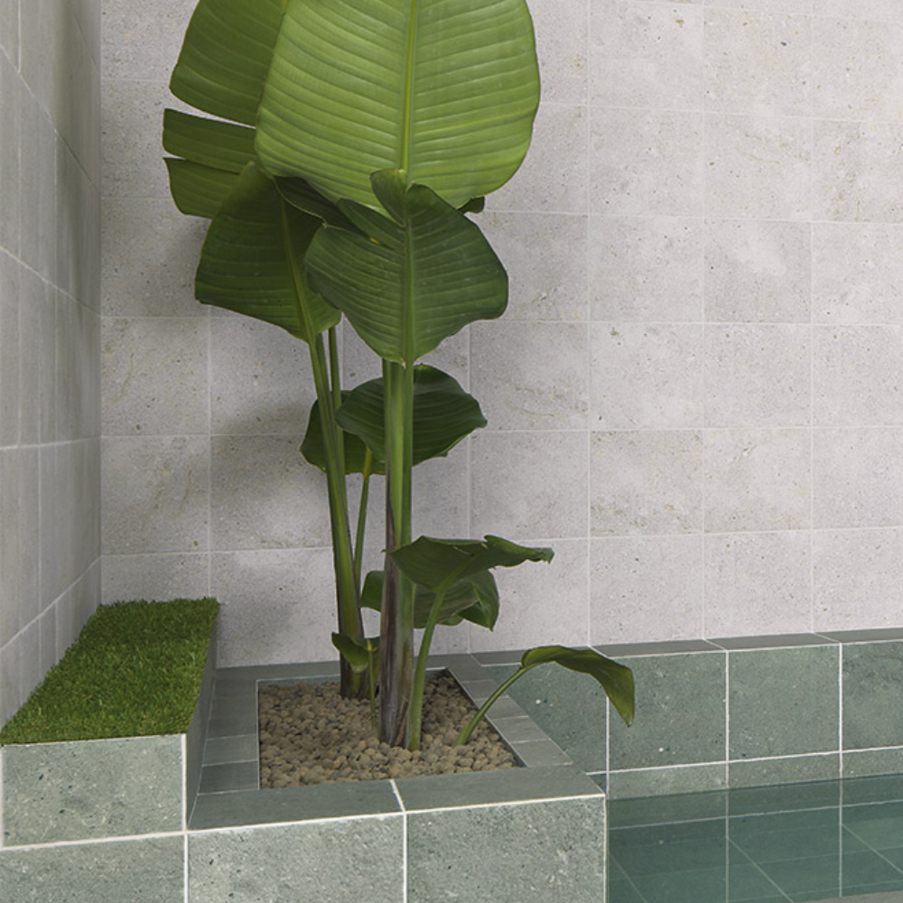 White Bali Stone Porcelain Tile 20 x 20cm-Delforno