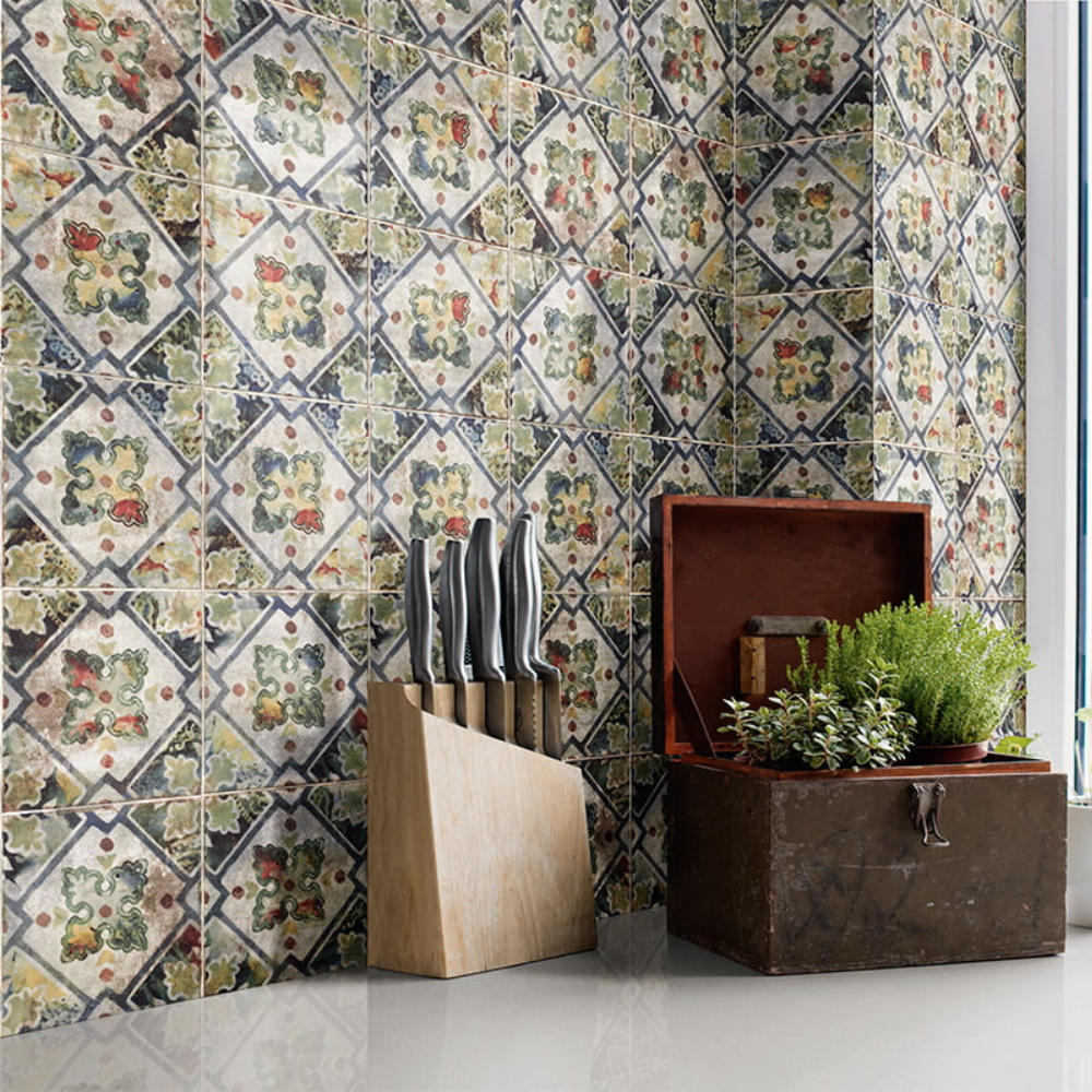 Decor Micheli Ceramic Tile 20 x 20cm-Delforno