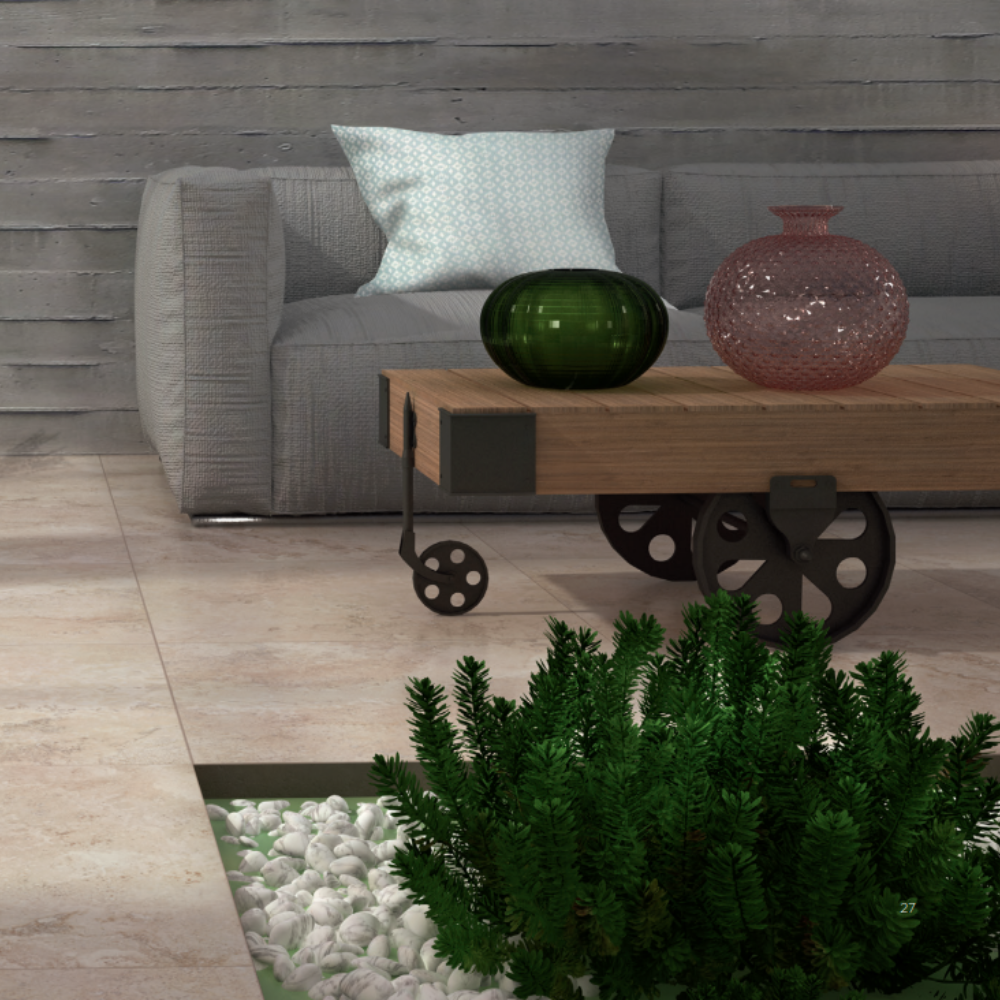 Fox Bone Porcelain Tile 60 x 60cm