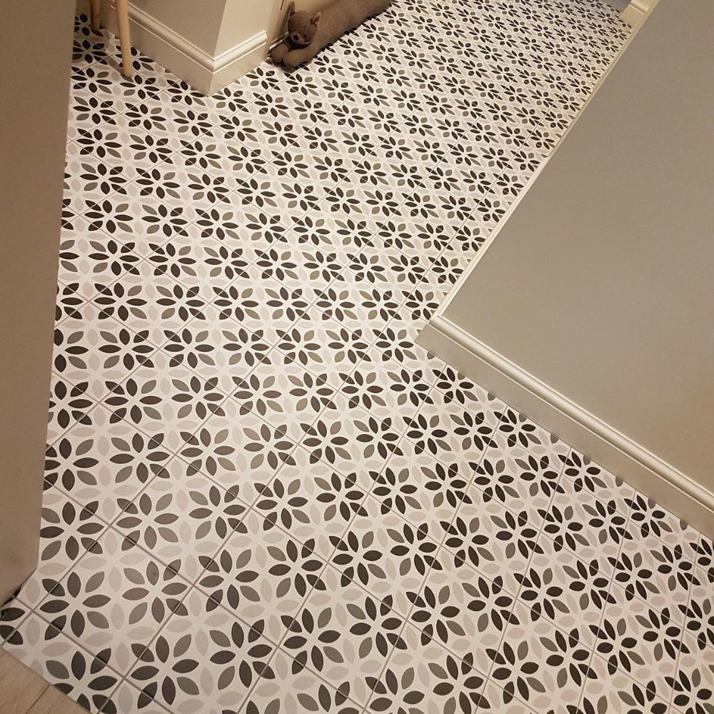 Authentic Pattern Layla Porcelain Tile 20 x 20cm-Delforno Tiles & Timber-Delforno