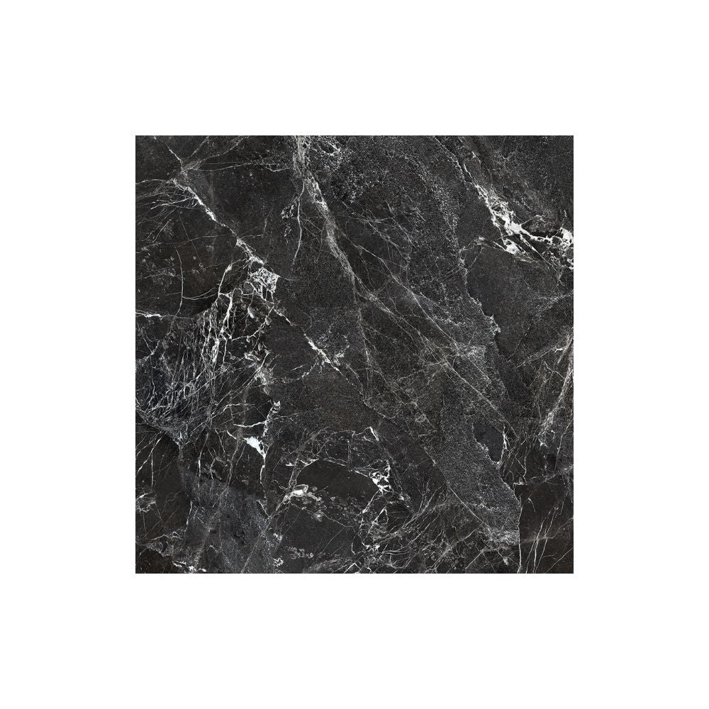 Slash Black Rectified Porcelain Tile 60 x 120cm-Delforno