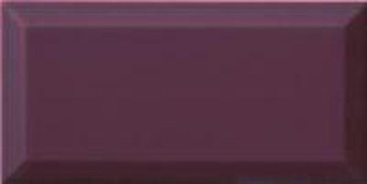 Metro Collection Victorian Plum Brillo Porcelain Tile 7.5 x 15cm-Delforno
