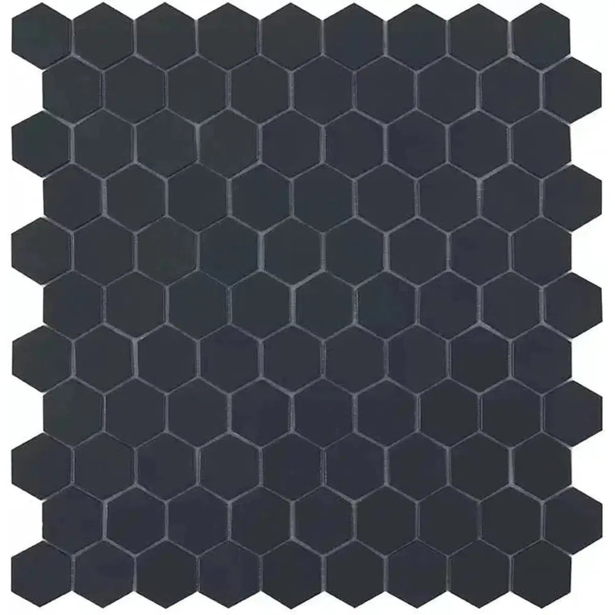 Mosaic Collection: Black Hex Tile 32 x 31cm-Delforno Tiles & Timber-Delforno