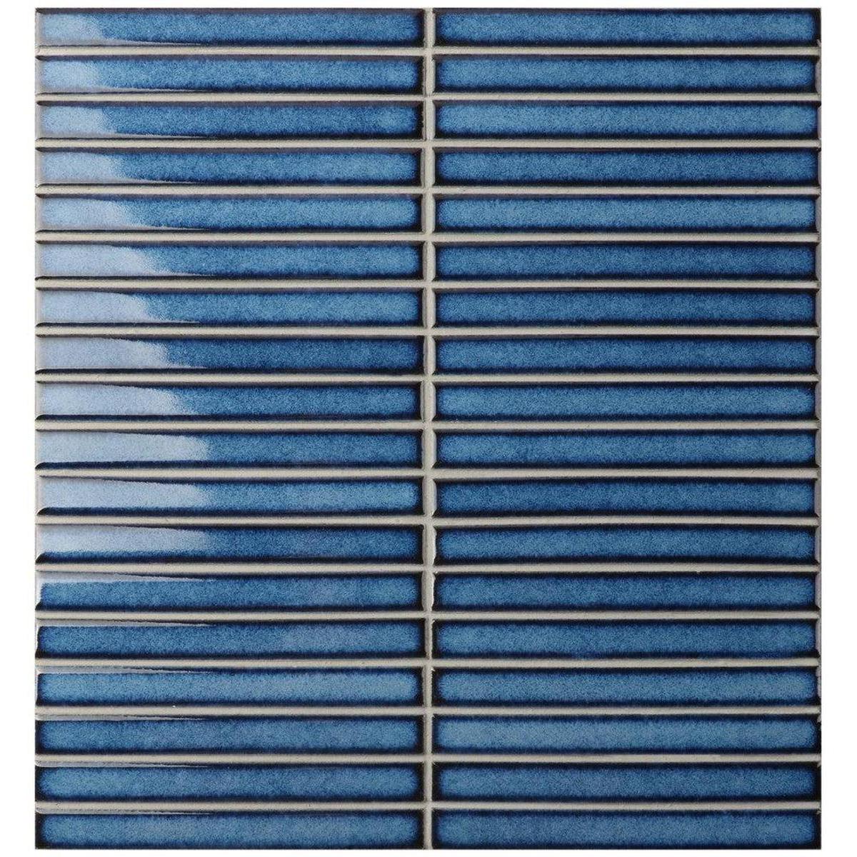 Mosaic Collection: Kit Kat Ocean Blu Porcelain Tile 30 x 30cm-Delforno Tiles & Timber-Delforno
