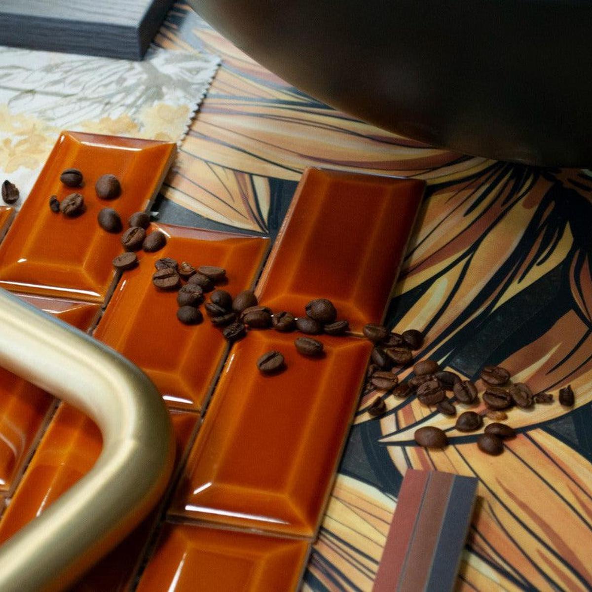 Mosaic Collection Micro Metro Caramel-Delforno Tiles & Timber-Delforno