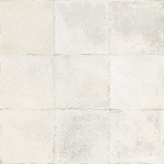 FS Etna White Ceramic Tile 33 x 33cm-Delforno