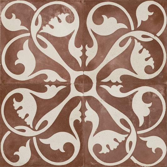 FS Nouveau Ruby Ceramic Tile 45 x 45cm-Delforno