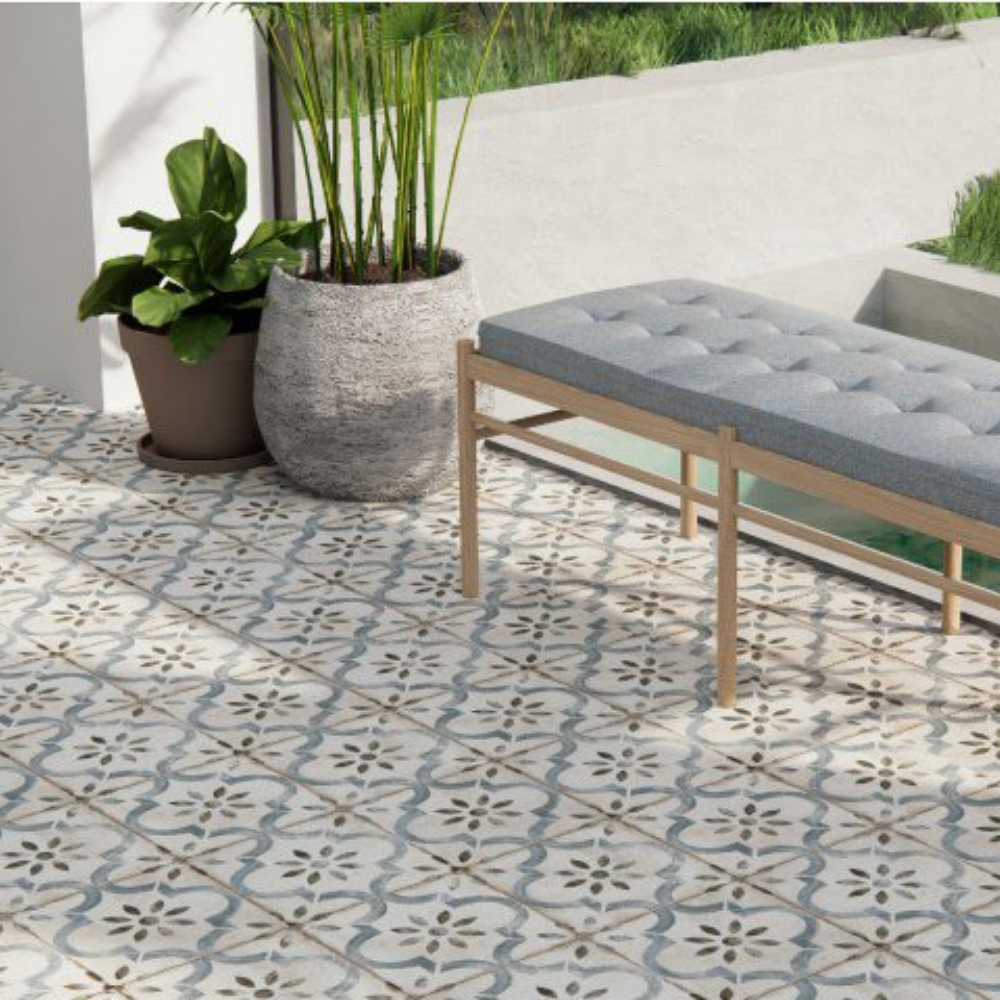 Leeds Grey Porcelain Tile 45 x 45cm-Delforno