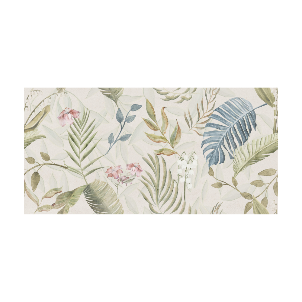 Dec Floral Porcelain Tile 60 x 120cm-Delforno