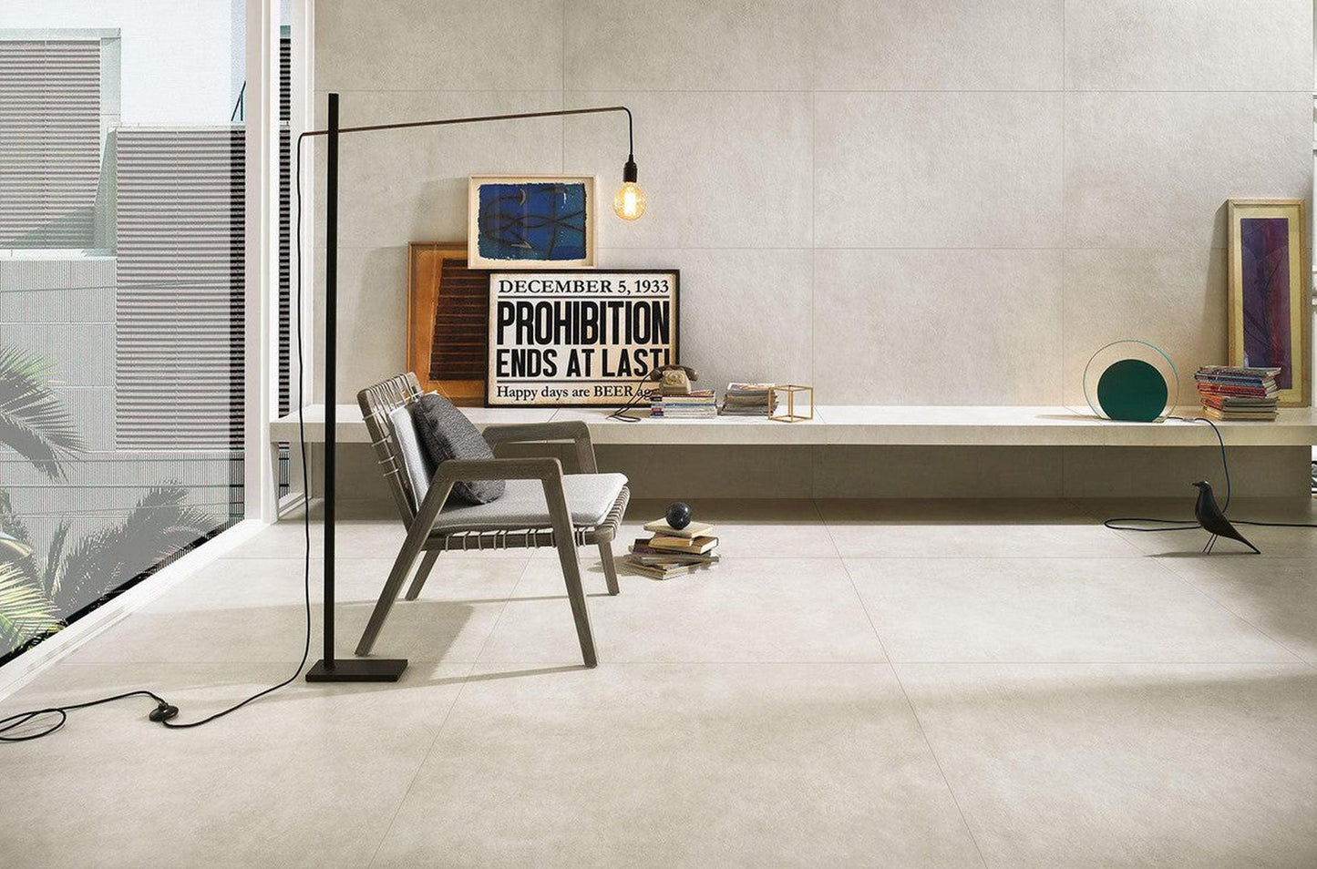 Parisienne Collection Plume Porcelain Tile 120 x 120cm-Delforno Tiles & Timber-Delforno
