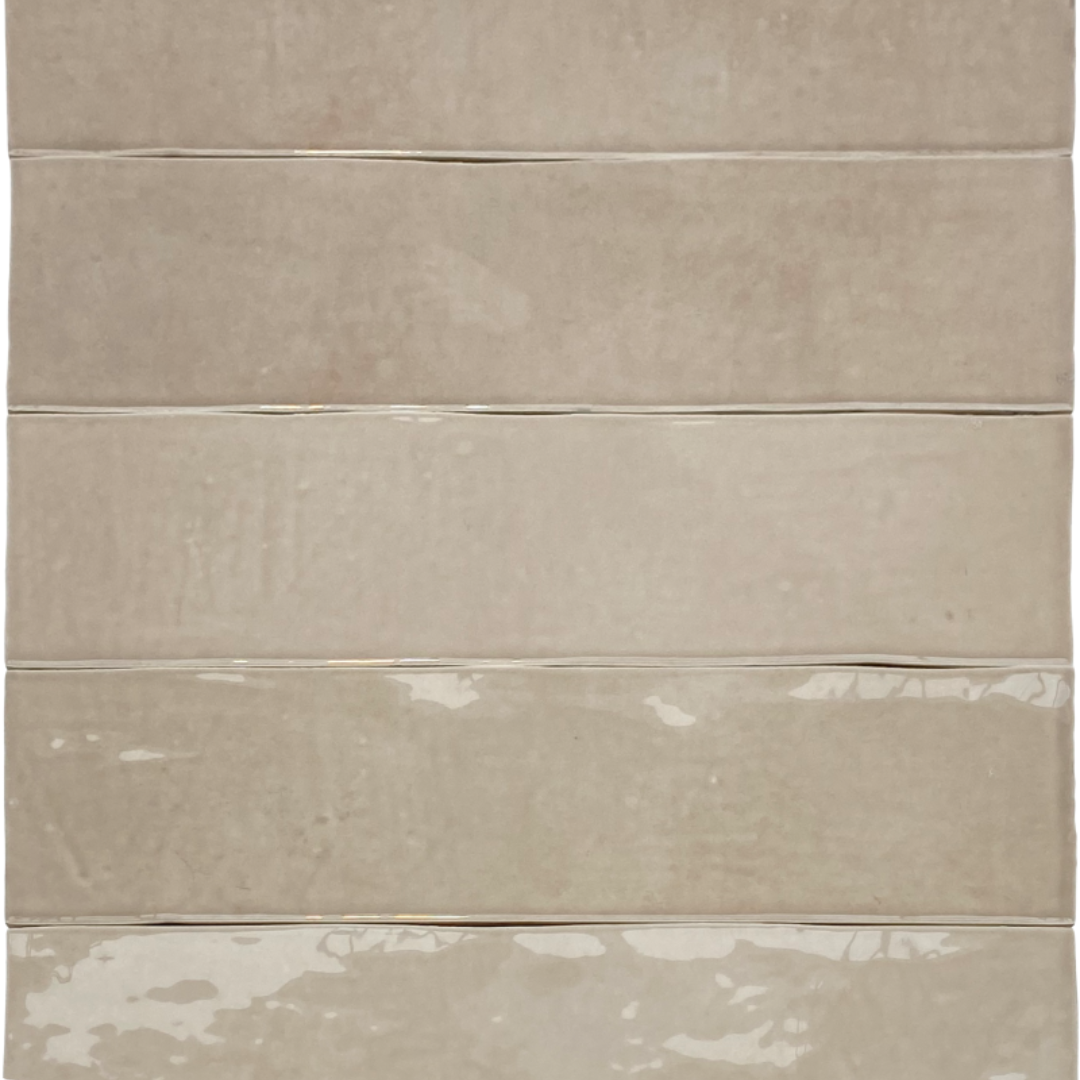 Atelier Taupe Ceramic Tile 6.2 x 25cm-Delforno