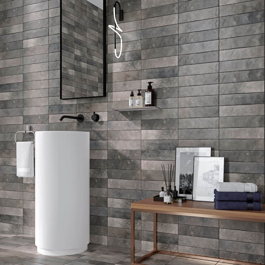 Roxbury Porcelain Tile 7cm x 28cm-Delforno