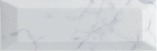 Subway Collection Victorian Carrara Ceramic Tile 10x30cm-Delforno