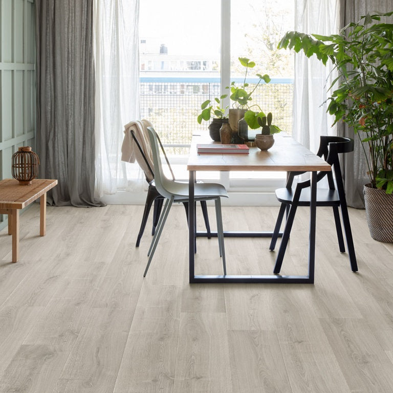 Brushed Oak Grey Laminate Flooring 138 x 21.20cm-Delforno