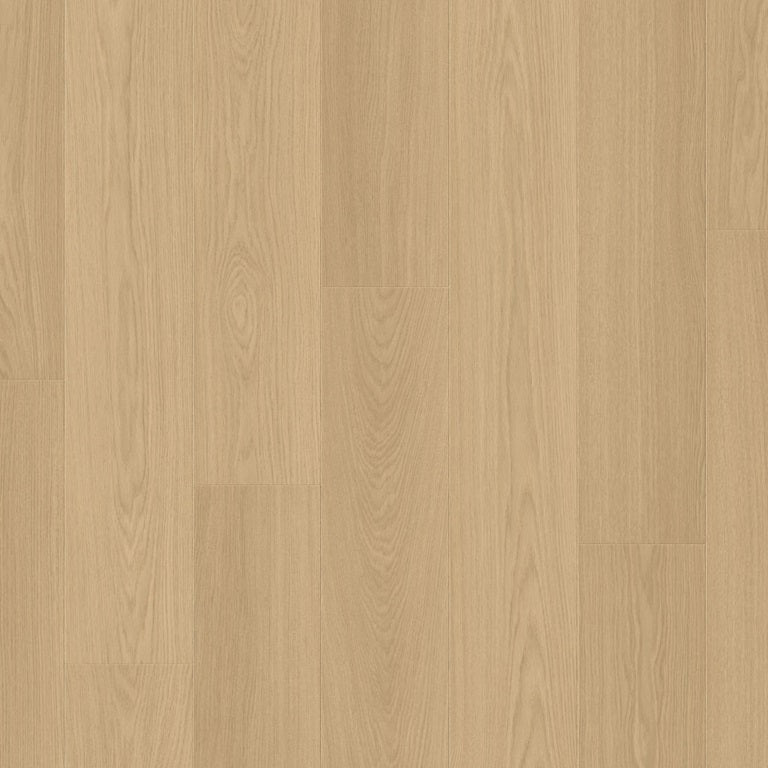 Beige Varnished Oak Laminate Wooden Flooring 21.2 x 138cm-Delforno