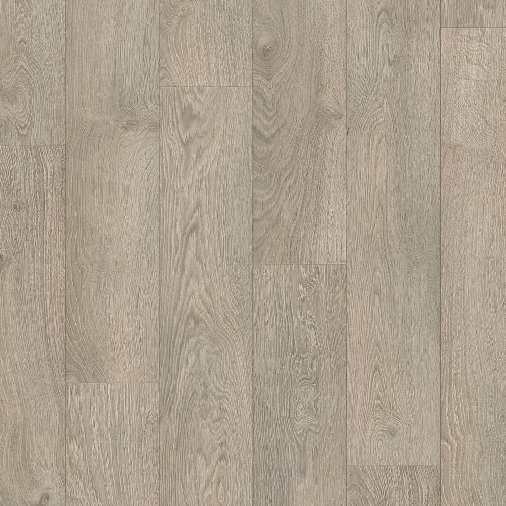 Old Oak Grey Laminate Wooden Flooring 19 x 120cm-Delforno