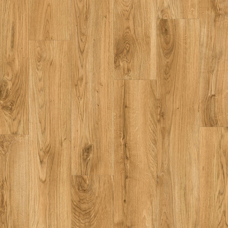 Classic Oak Natural Rigid LVT Flooring 18.90 x 125.10cm-Delforno