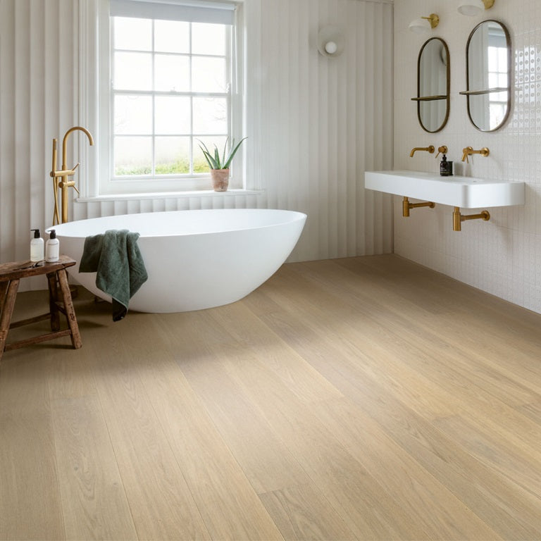 Lily White Oak Extra Matt Hardwood Flooring 19 x 182cm-Delforno