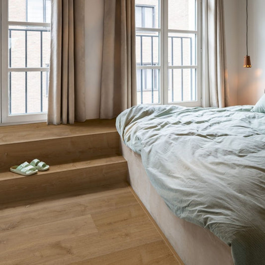 Elegant Oak Fumed 6mm Luxury Vinyl Tile 20.9 x 149.4cm-Delforno