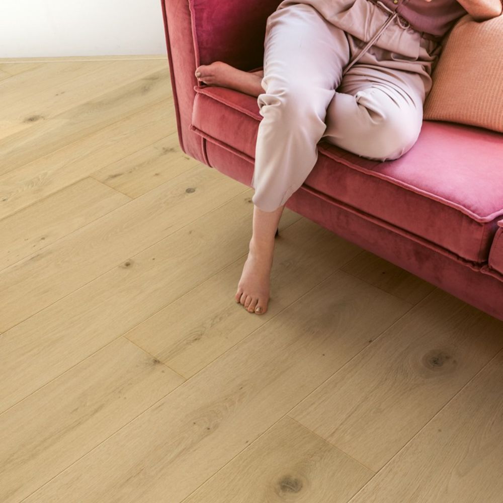 Pearl White Oak Extra Matt Engineered Hardwood Flooring 22 x 220cm-Delforno
