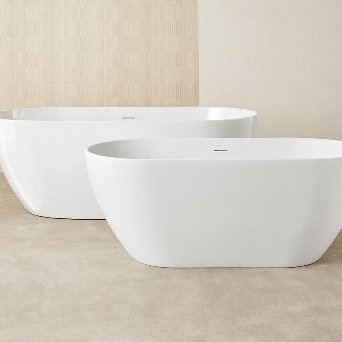 Trento Freestanding Oval Bath-Delforno