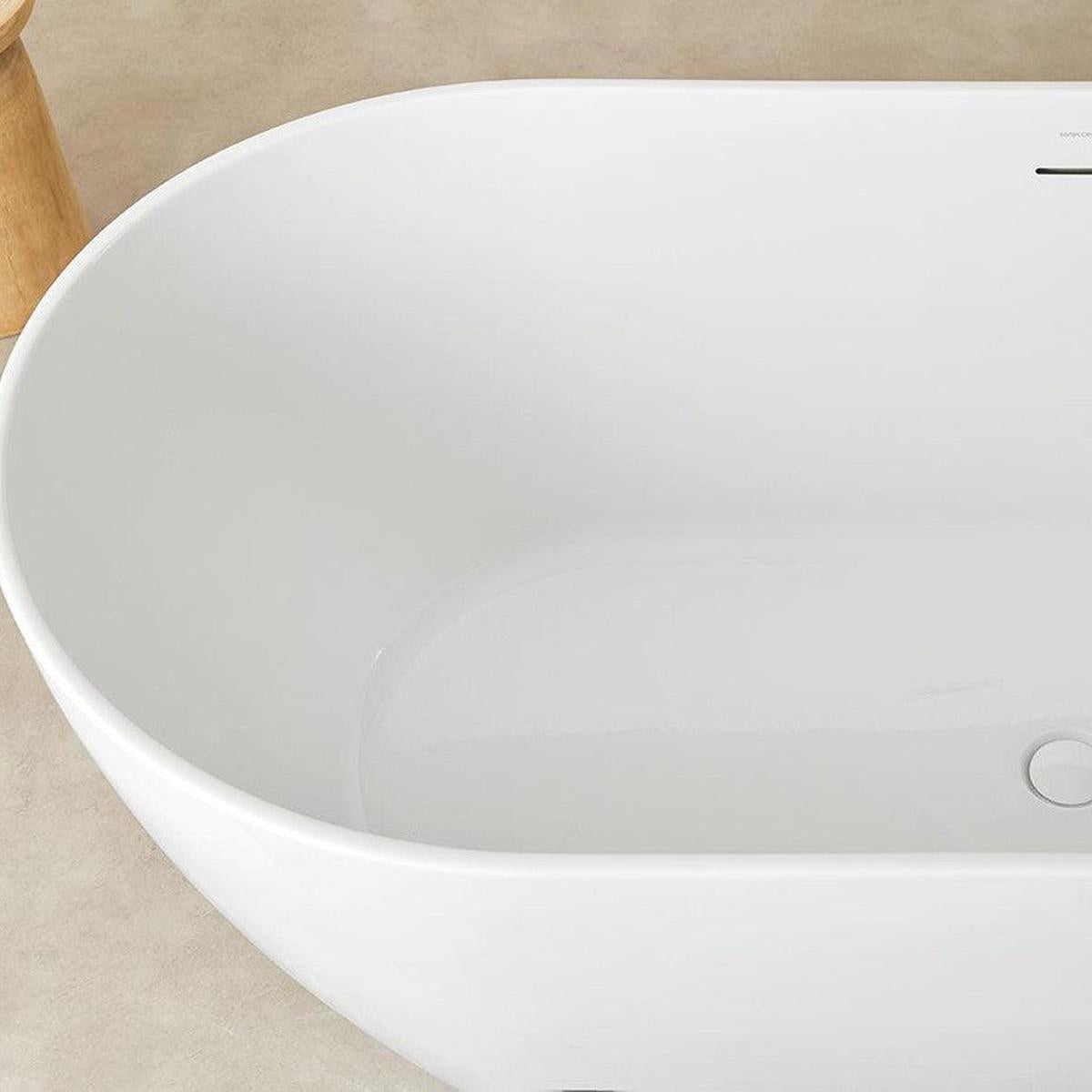 Trento Freestanding Oval Bath-Delforno