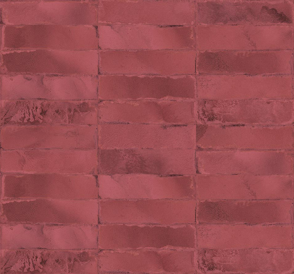 Luca Granate Ceramic Tile 8 x 31.3cm