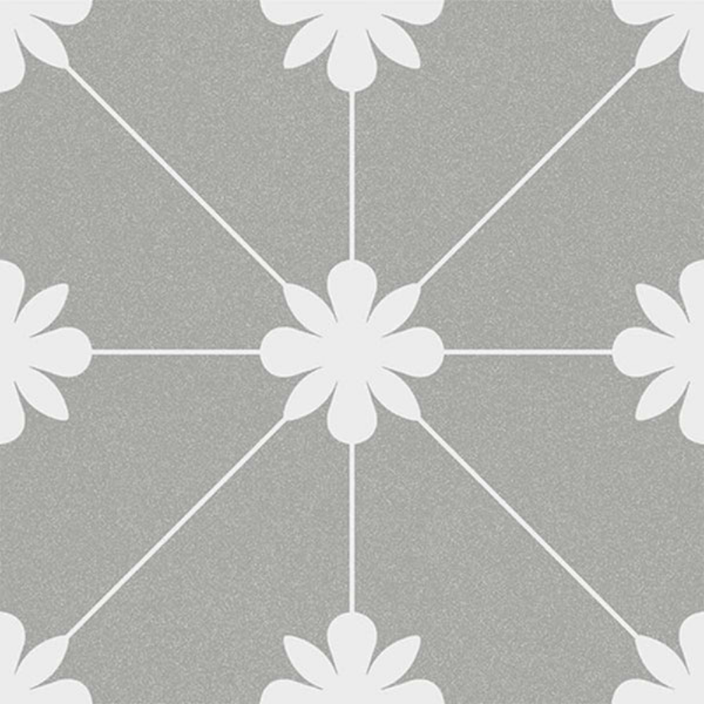 Tuban Gris Porcelain Tile 20 x 20cm-Delforno