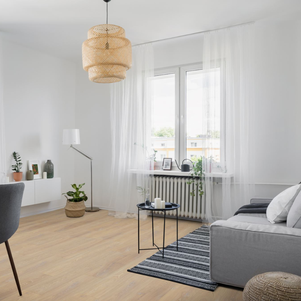 Desert Oak Laminate Wooden Flooring 19.6 x 121.5cm-Delforno