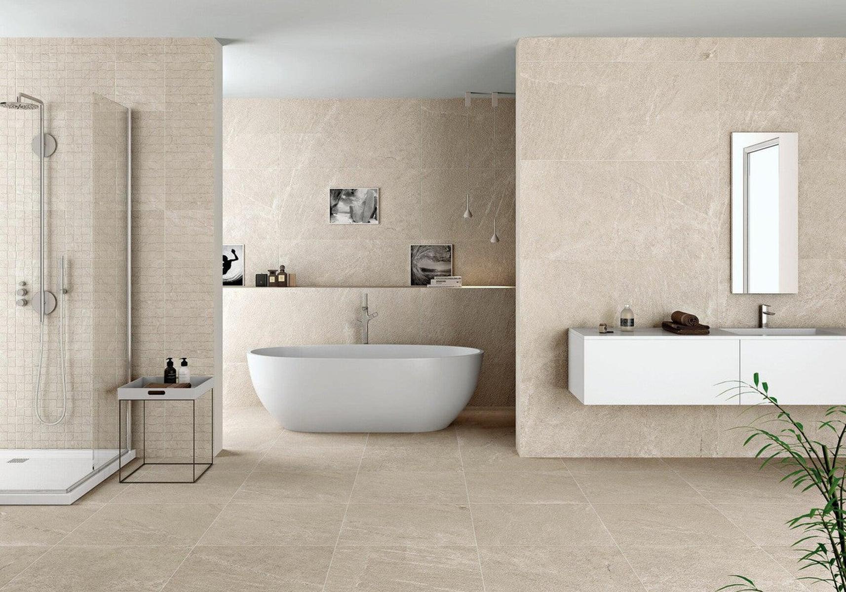 Veinstone Urban H Porcelain Tile 90.7 x 90.7cm-Delforno