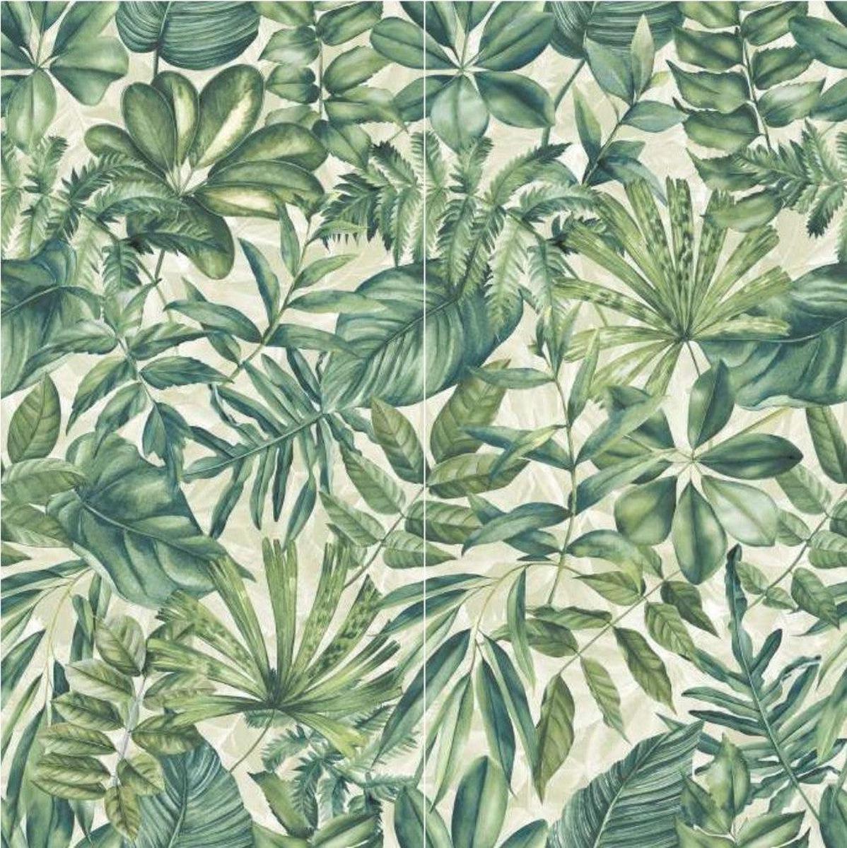 Wonderwall Botanicals Tiffany Exotic Pattern Porcelain Tile 120 x 60cm-Delforno-Delforno