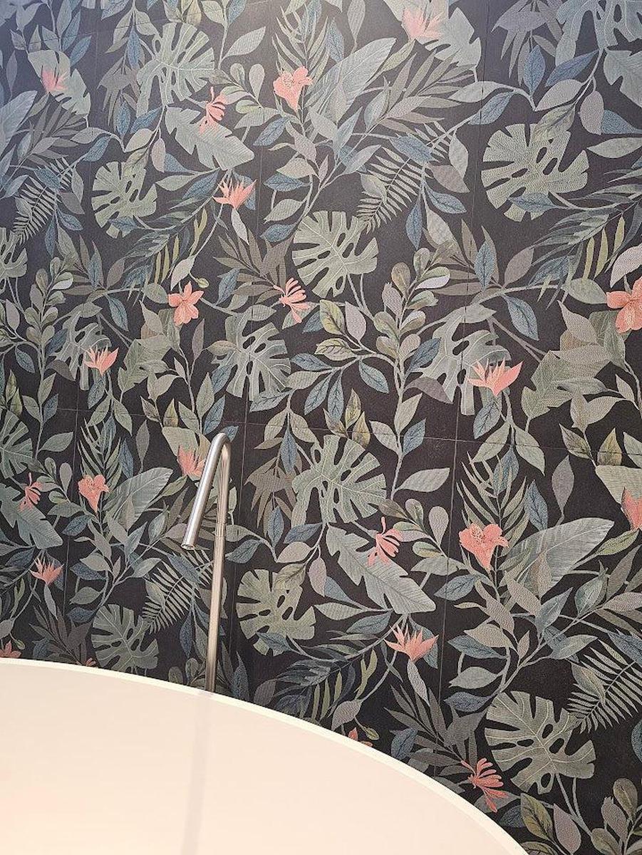 Wonderwall Botanicals Tiffany Pattern Porcelain Tiles 120 x 60cm-Delforno-Delforno