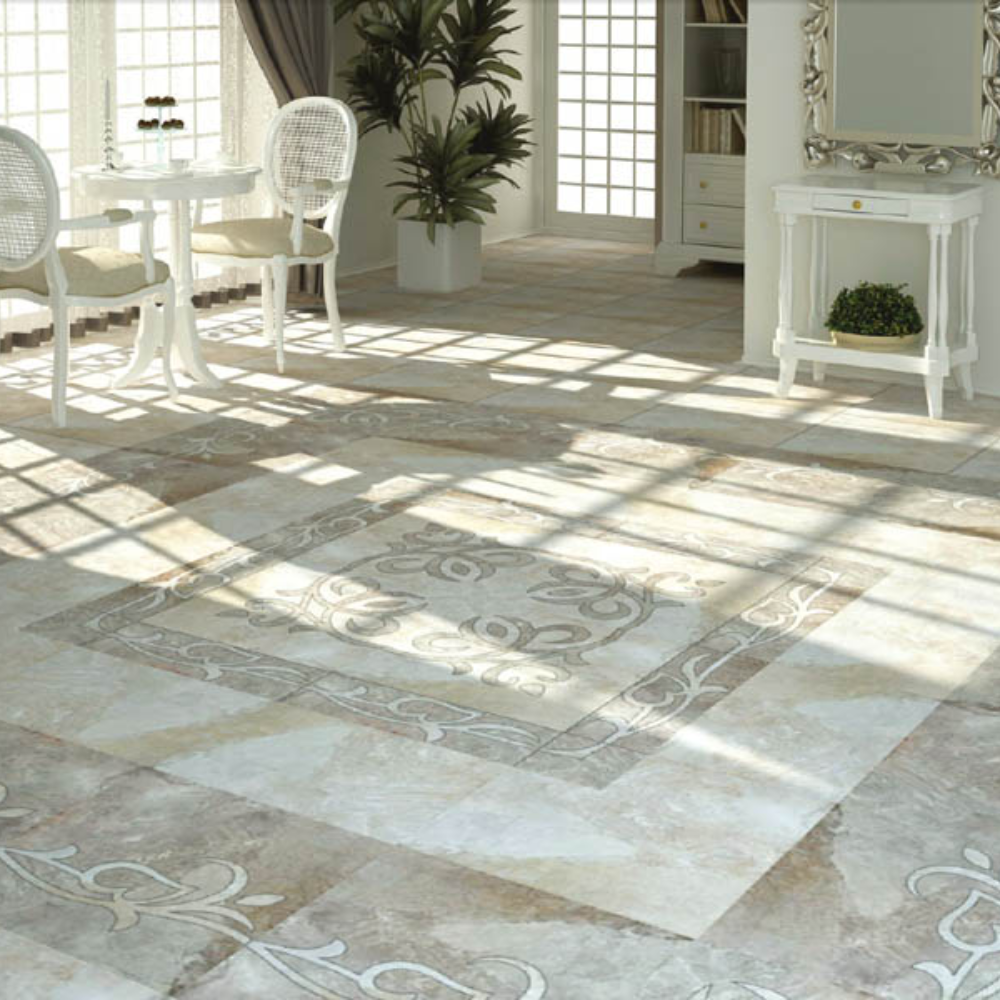 Canyon White Porcelain Tile 45 x 45cm-Delforno