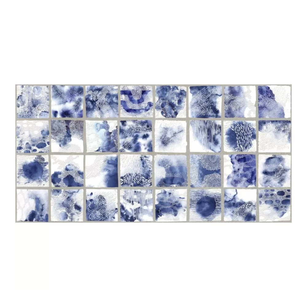 Ciment Stamp Porcelain Tile 49.75 x 99.55cm-Delforno