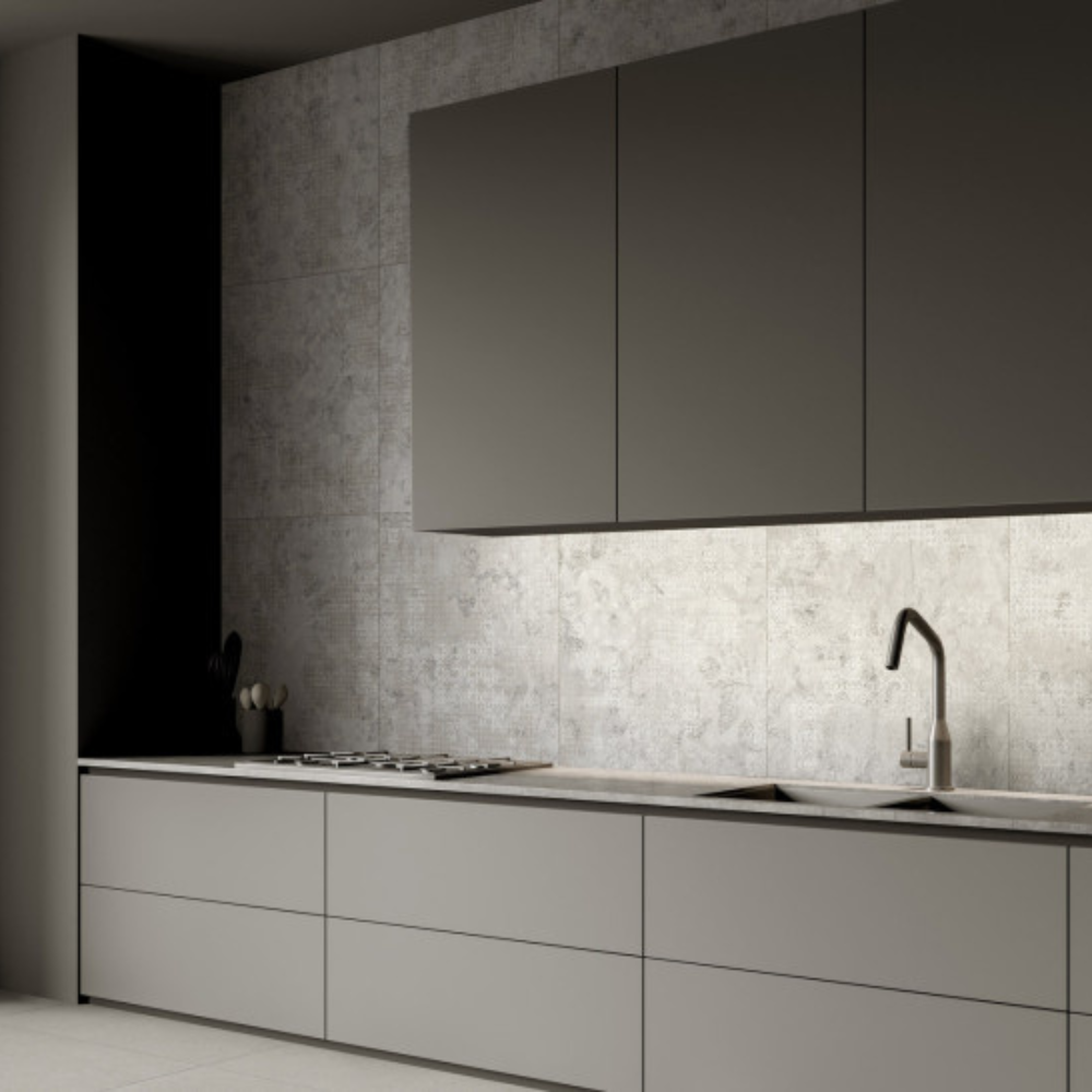Rug Grey Natural Porcelain Tile 50 x 100cm-Delforno