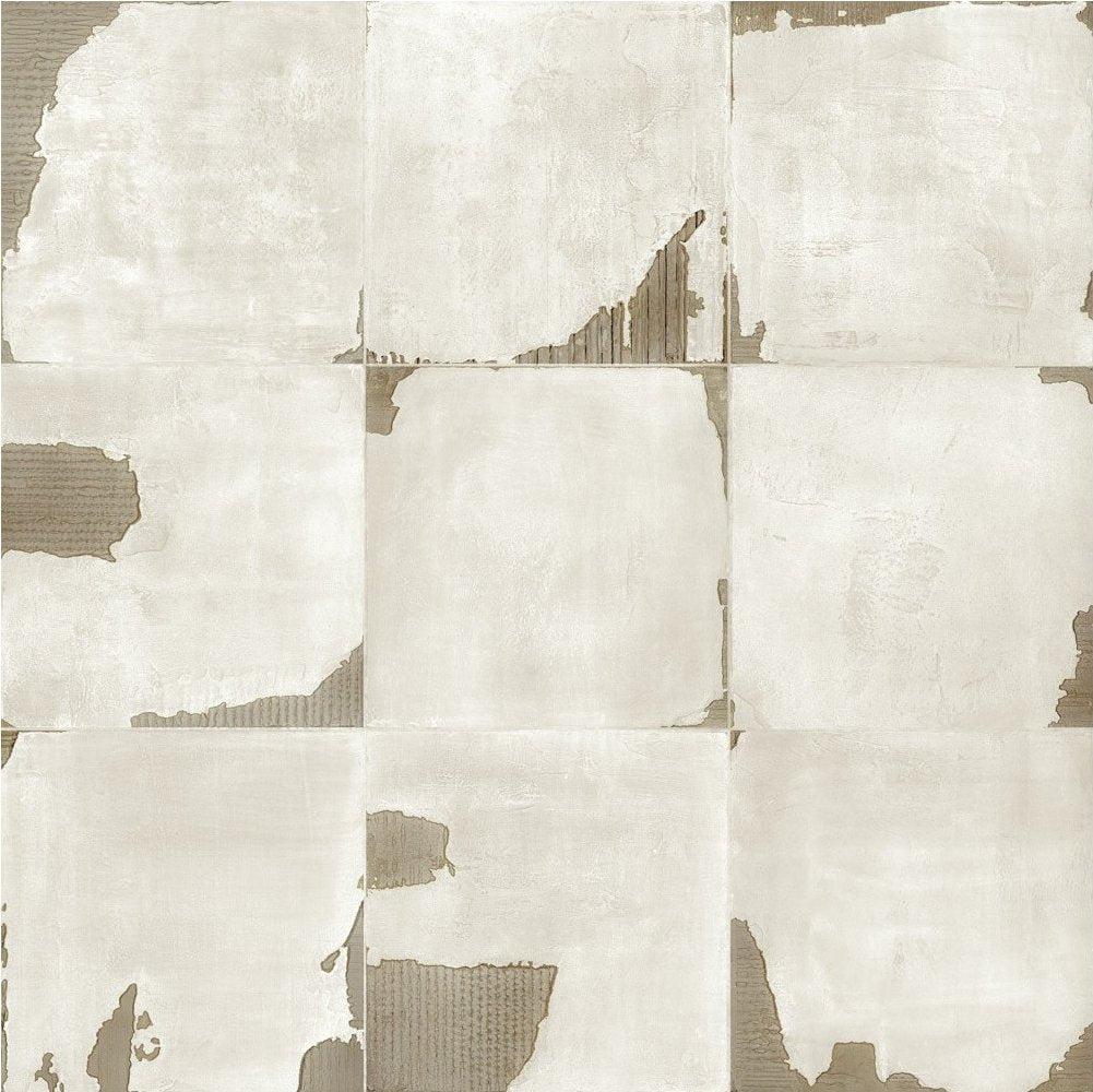 Carton White Natural Porcelain Decorative Tile 59.2 x 59.2cm-Delforno