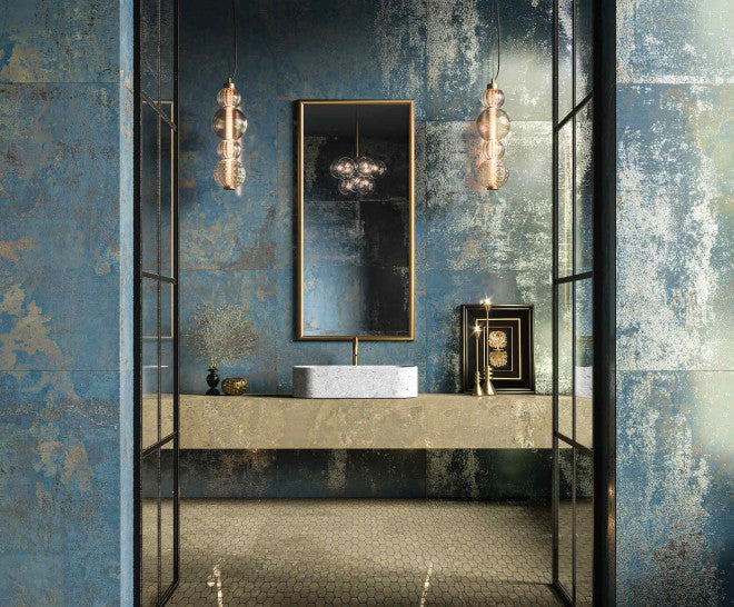 Large Format Illusion Turquesa Lap Tile 100 x 100cm-Delforno Tiles & Timber-Delforno