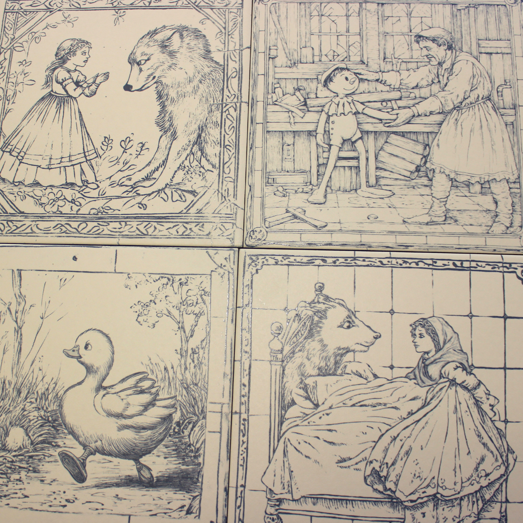 Once Upon A Time Porcelain Tile 25 x 25cm-Delforno
