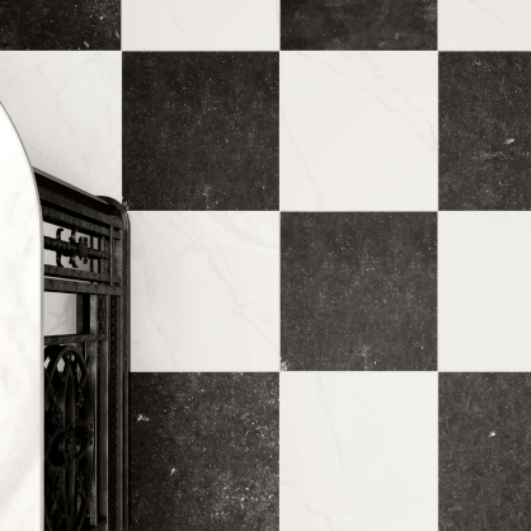 Concert White Rectified Porcelain Tile 40 x 40cm