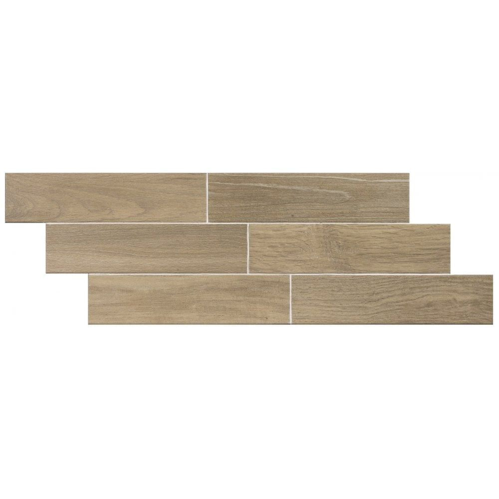 Forest Roble Wood Effect Ceramic Tile 7.5 x 30cm-Delforno