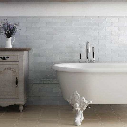 Mallorca Grey Ceramic Tile 6.5 x 20cm-Delforno