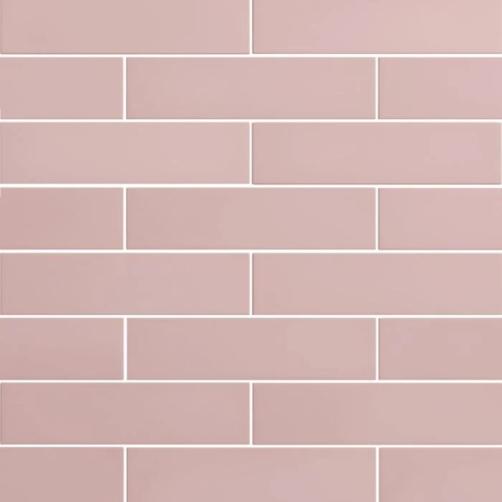 Stromboli Rose Breeze Porcelain Tile 9.2 x 36.8cm