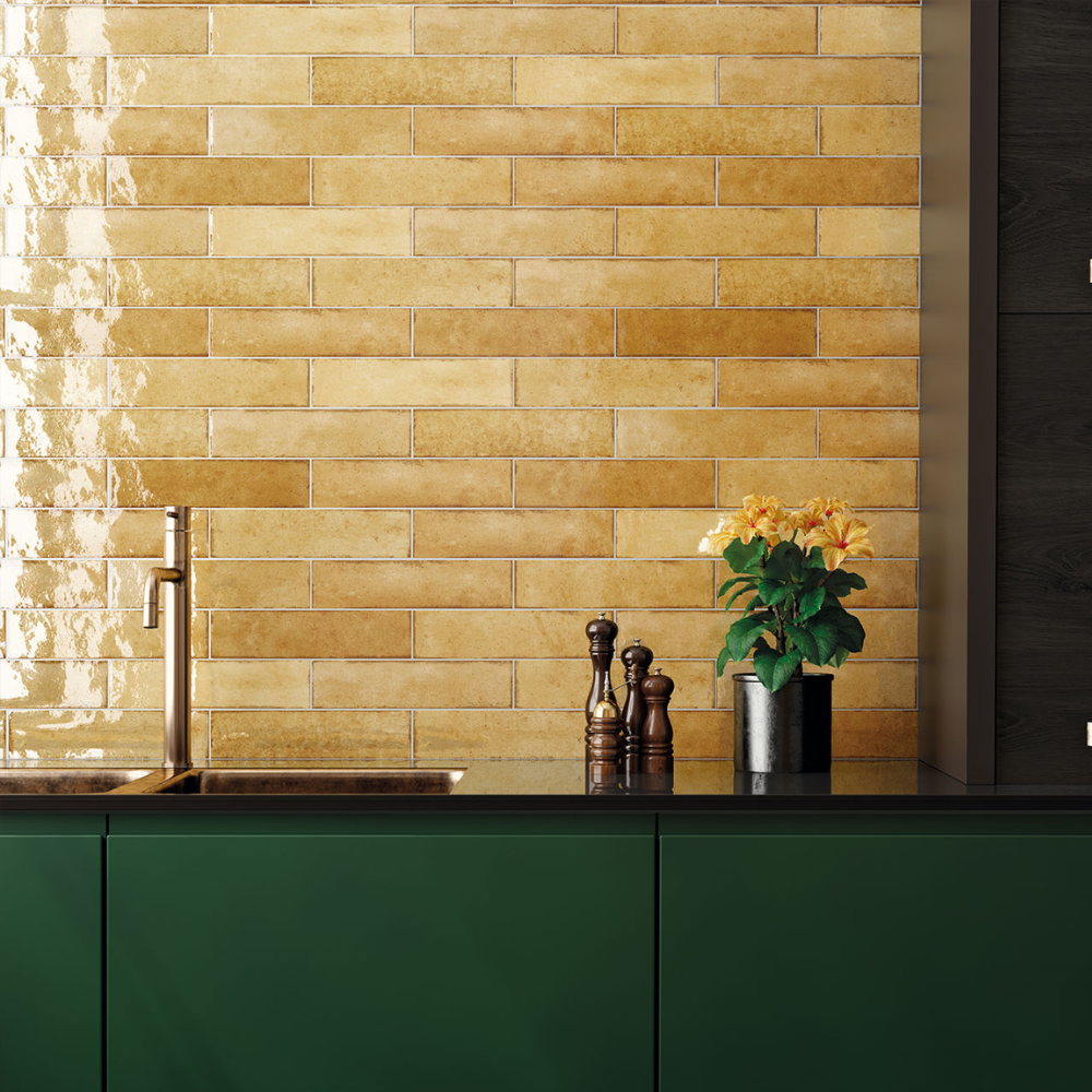 Tribeca Pollen Porcelain Tile 6 x 24.6cm