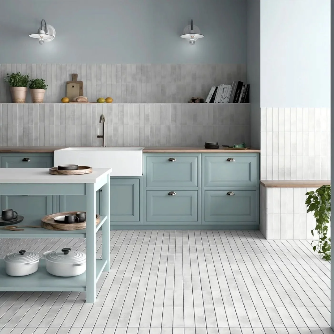 Argile Ice Porcelain Tile 6 x 24.6cm-Delforno