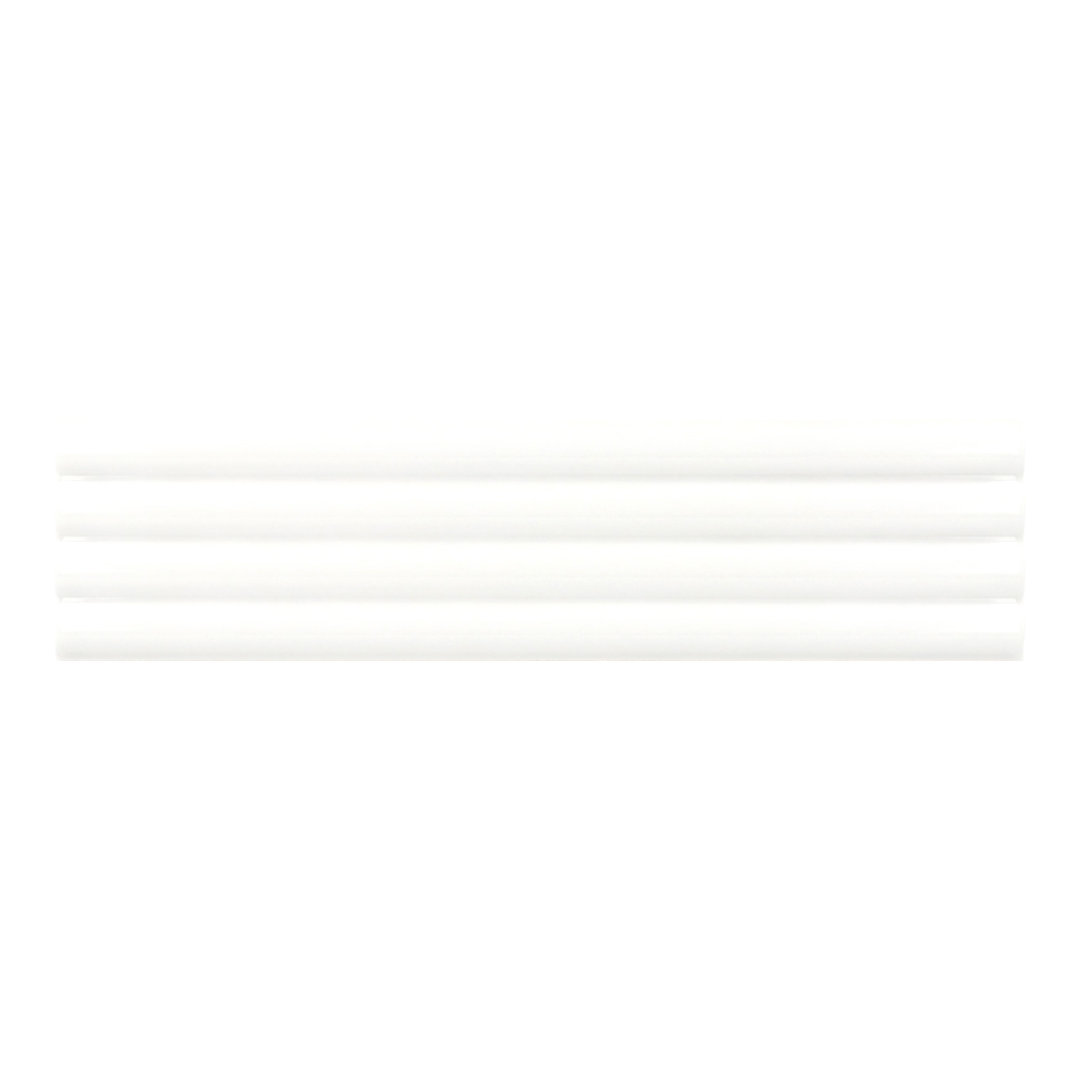 Onda White Ceramic Tile 5 x 20cm-EQUIPE-Delforno