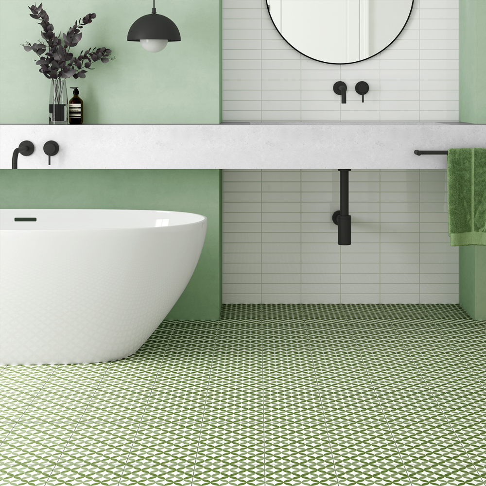 Rivoli Naples Porcelain Tile 20 x 20cm-Delforno