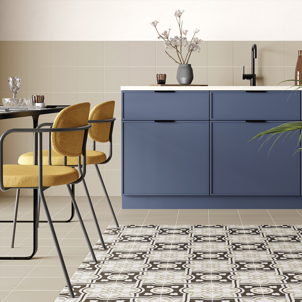 Rivoli Beige Porcelain Tile 20 x 20cm-Delforno