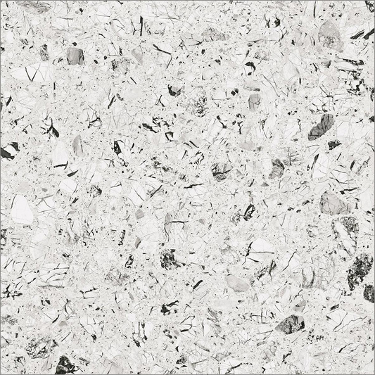 Large Format Loon R White Tile 120 x 120cm-Delforno