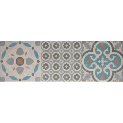 Team Multi Ceramic Tile 19 x 57cm